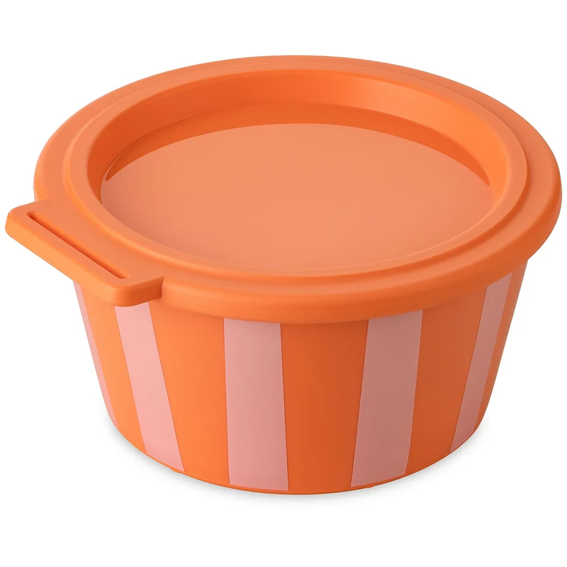 Schale mit Deckel NORA BOX 700ml STRIPES
