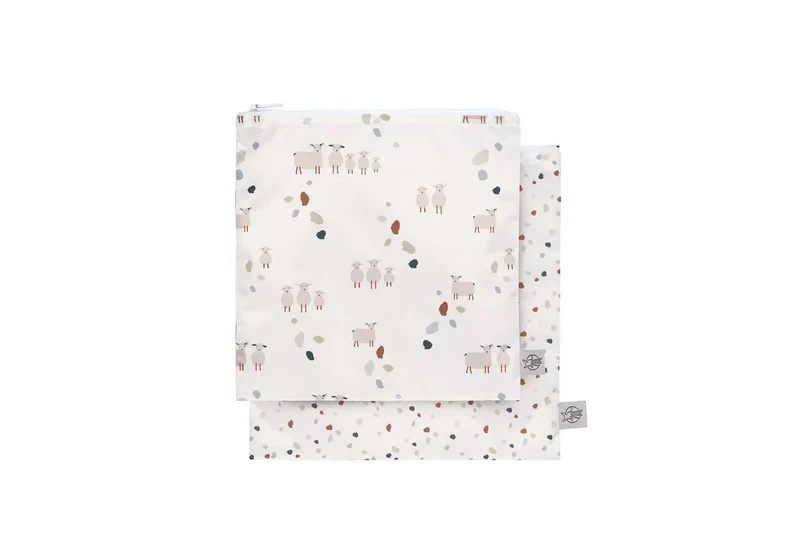 2 pochettes à snack Lässig - Tiny Farmer Mouton