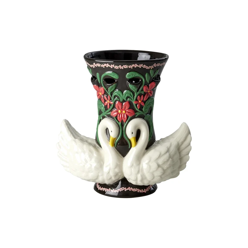 Vase Céramique H.32 cm - Swans