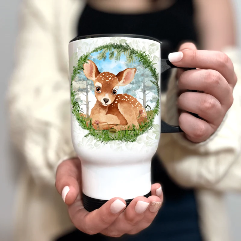 Tasse isotherme - Chevreuil de forêt