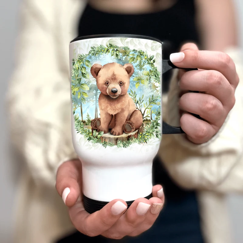 Tasse isotherme - Ourson de forêt