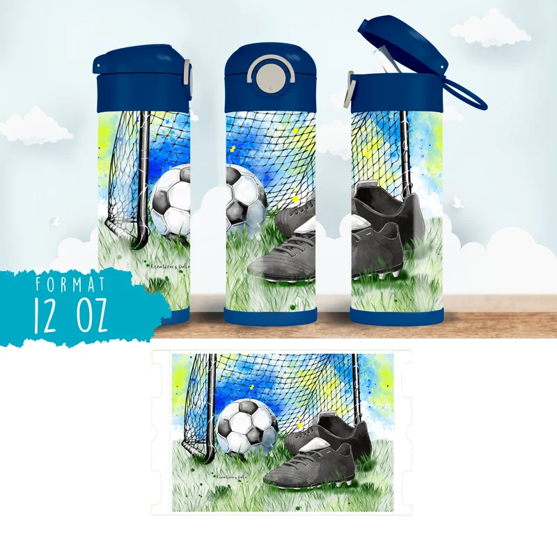 Gourde thermos - Soccer