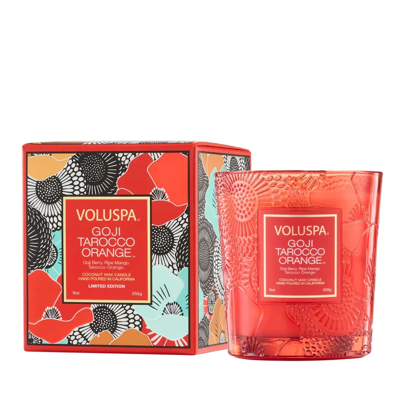Voluspa Bougie parfumée - XXV Anniversary Gogi Tarocco Orange