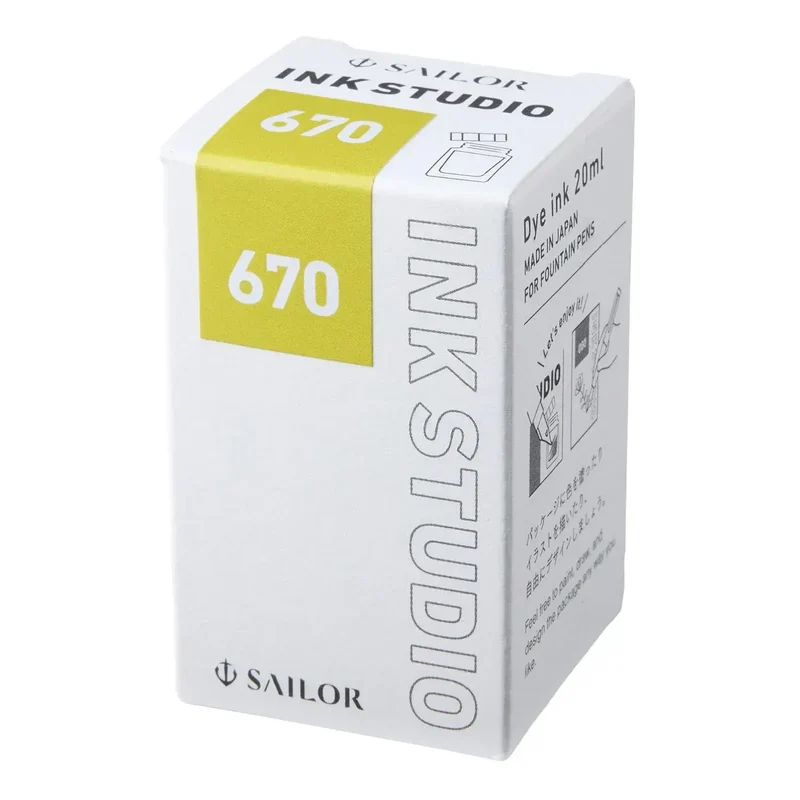 Sailor Ink Studio Fountain Pen Ink for Writing and Journaling