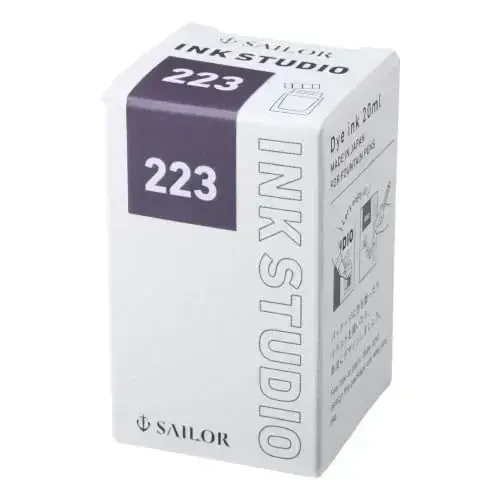 Sailor Pen Studio Gray Fountain Pen Ink Bottle, 20ml Sailor Co