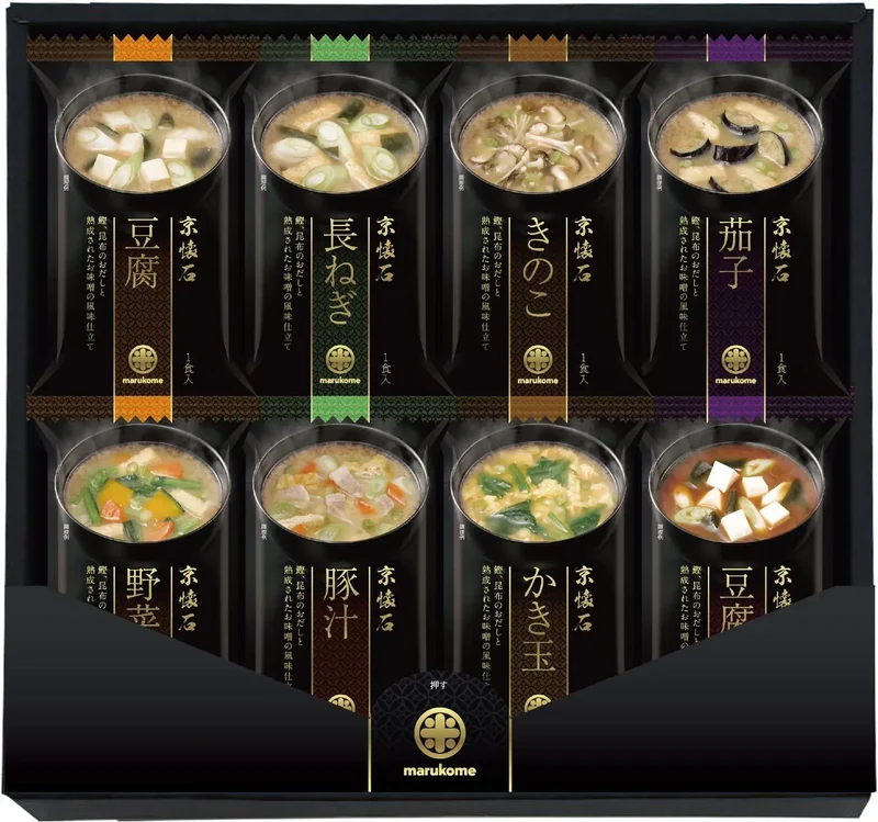 Marukome Kyoto Kaiseki Freeze-Dried Miso Soup Quality Japanese