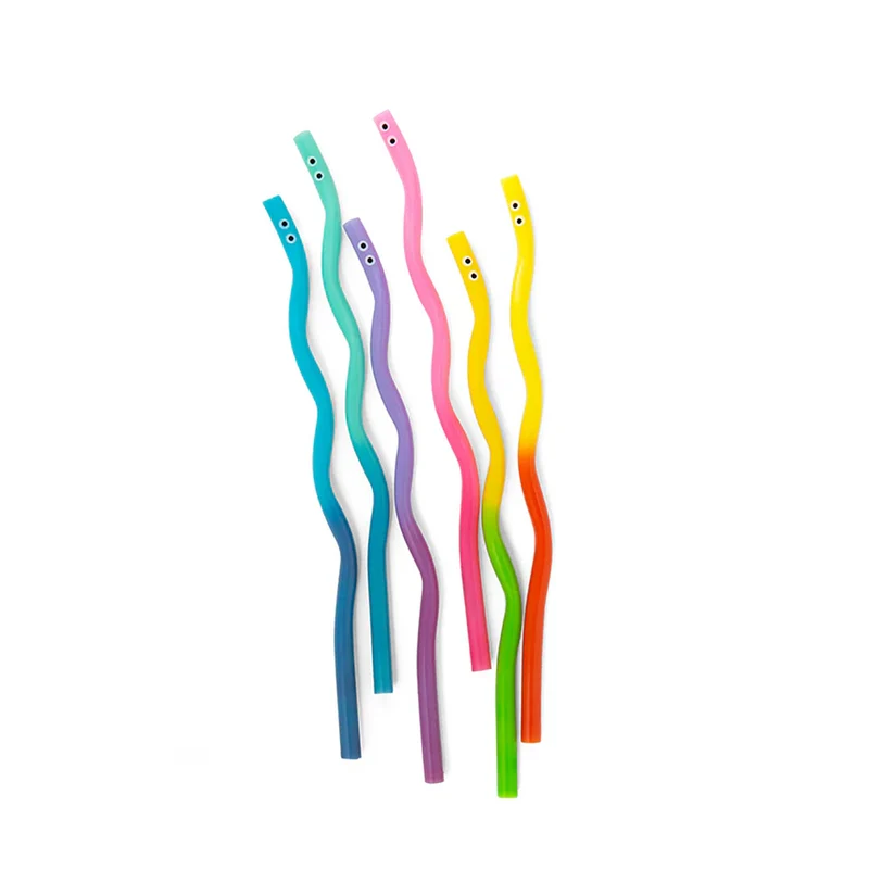 Pailles réutilisables - couleurs changeantes