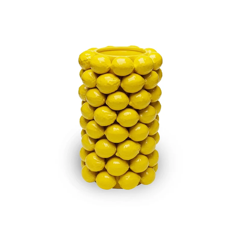 Vase Citrons h.43 cm