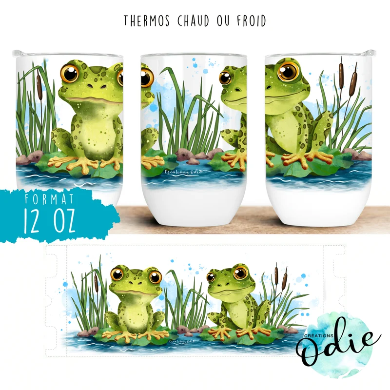 Verre isotherme - Grenouilles