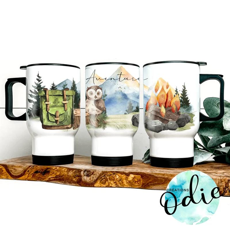 Tasse isotherme - Nature et aventure