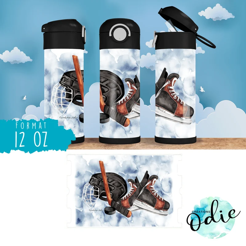 Gourde thermos - Hockey