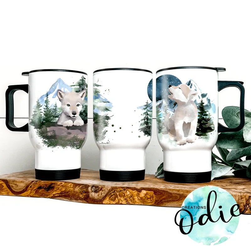 Tasse isotherme - Louveteaux