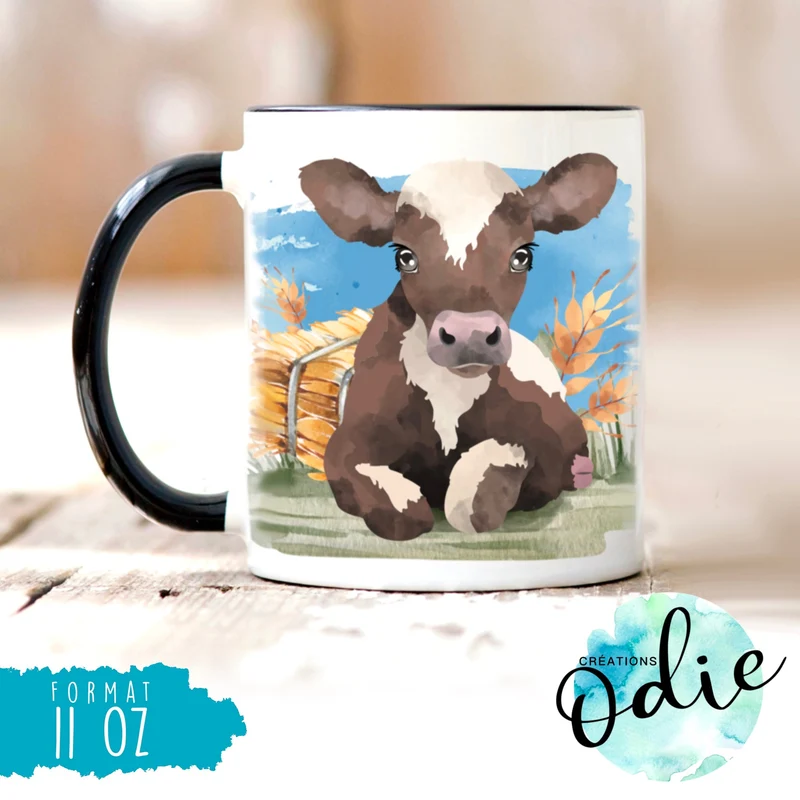 Tasse Petite vache brune