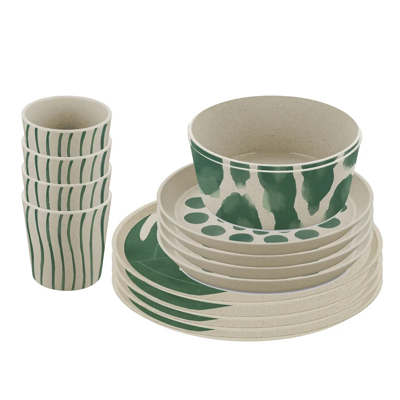 Geschirrset 16-teilig CONNECT SET MONSTERA