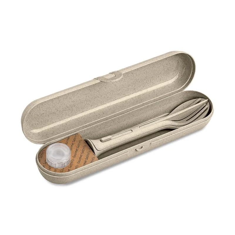 Besteck Etui m. Besteck KLIKK POCKET READY 3-teilig
