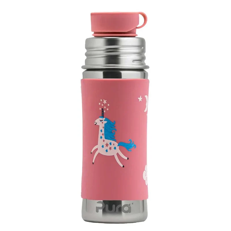 Gourde Sport Inox 325ml Pura - Licorne