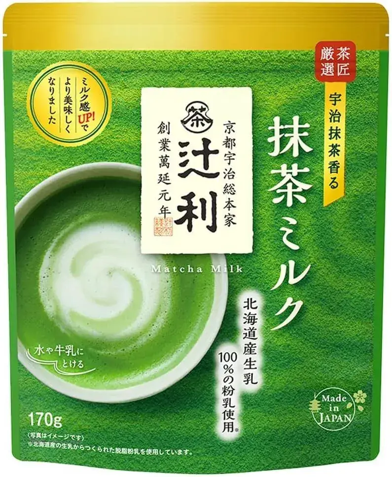 Kataoka Bussan Tsujiri Matcha Milk Drink Mix 3 Bags 170g
