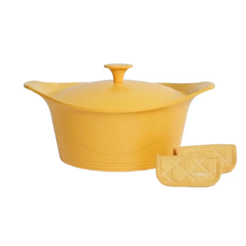 Cookut Cocotte ma jolie cocotte ø 28 cm + Maniques - Mangue