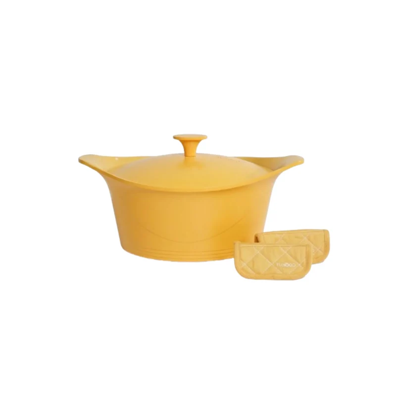 Cookut Cocotte ma jolie cocotte ø 24 cm + Maniques - mangue