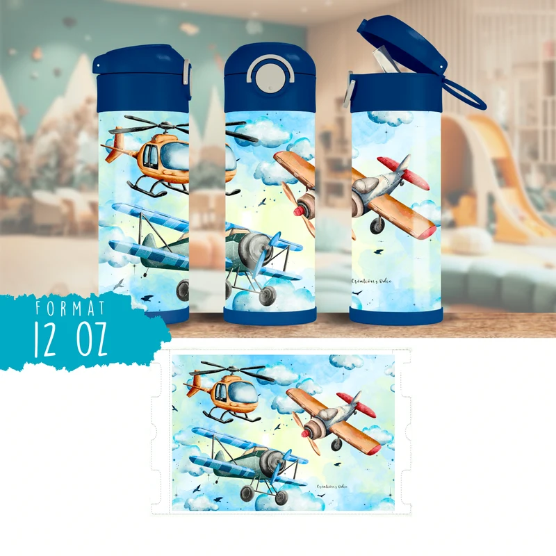 Gourde thermos - Aviation