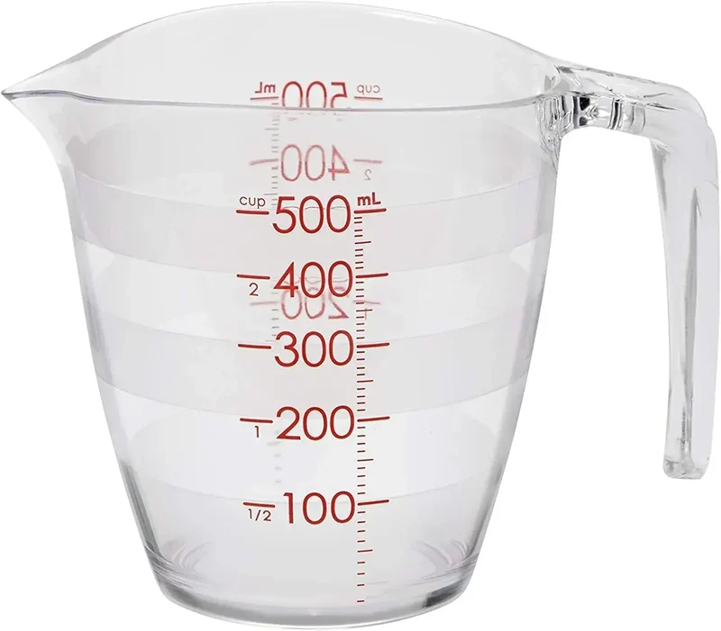 MARNA Easy-Read Measuring Cup 500 mL Microwave & Dishwasher Safe
