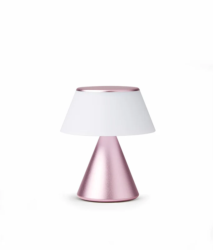 Lampe led portable Luma M 10.8 cm - rose
