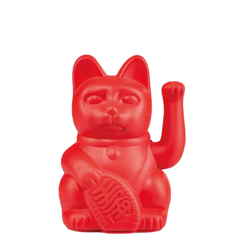 Lucky Cat - rouge