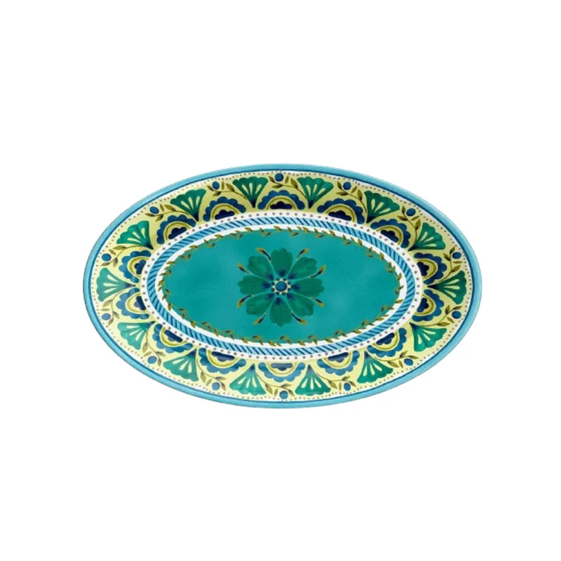 Plat ovale Piccolo mélamine 36 cm - London