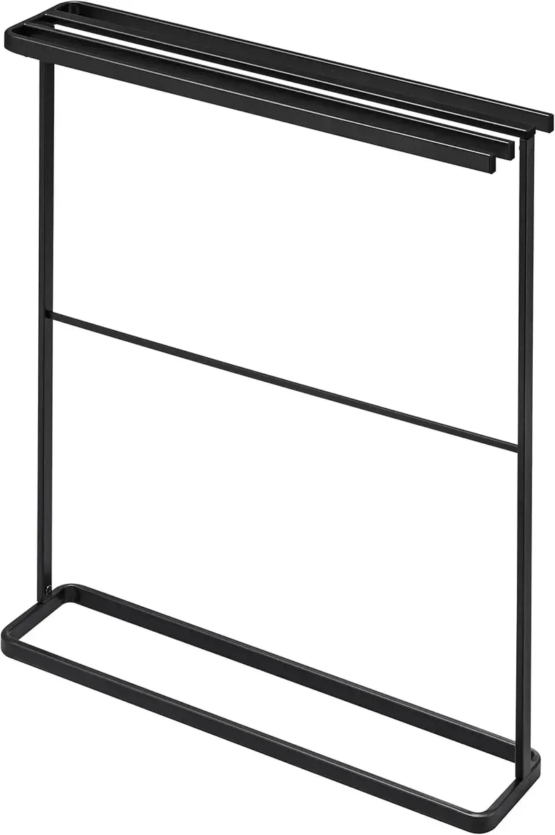 Yamazaki Jitsugyo Bath Towel Hanger Rack - Space-Saving Design