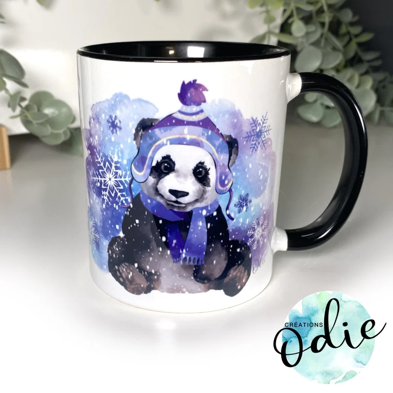 Tasse Panda des neiges