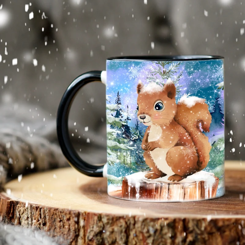 Tasse Les petits écureuils