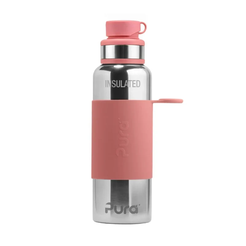 Gourde sport Inox isotherme 650ml Pura - Poudre