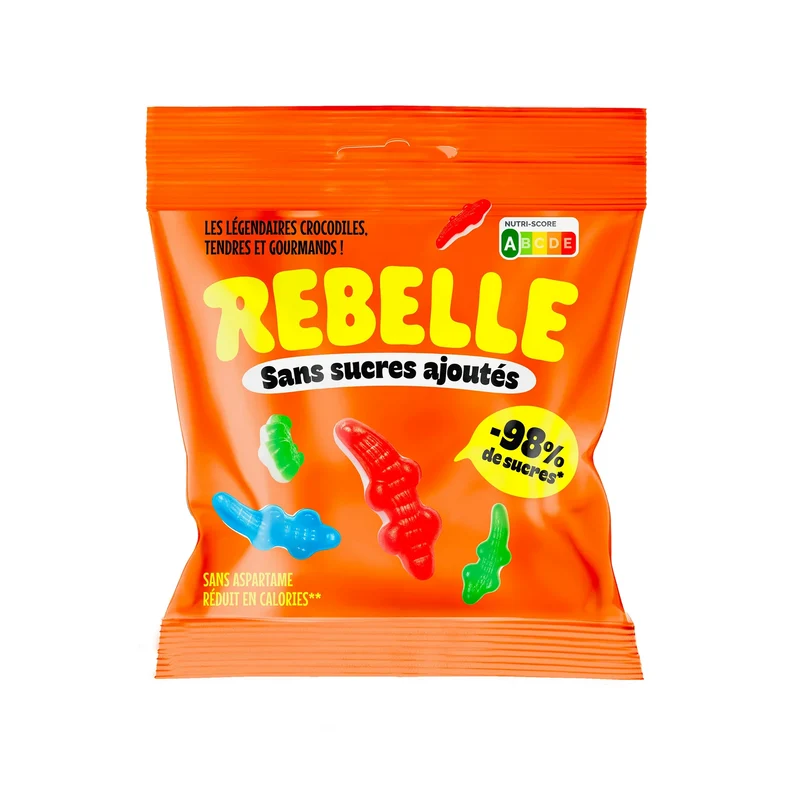 Bonbons crocodiles sans sucre
