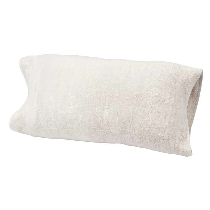 Nishikawa Stretchy Towel Pillow Cover Antibacterial Washable 34 X 64cm