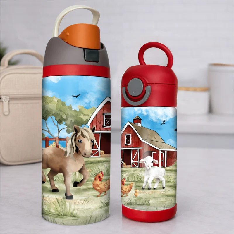 Gourde thermos - La ferme