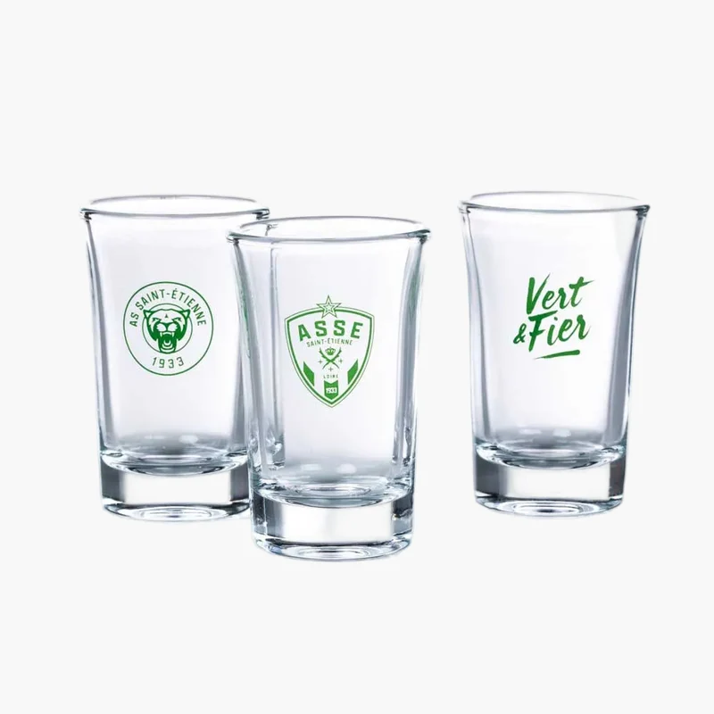 Lot de 3 verres à Shooters
