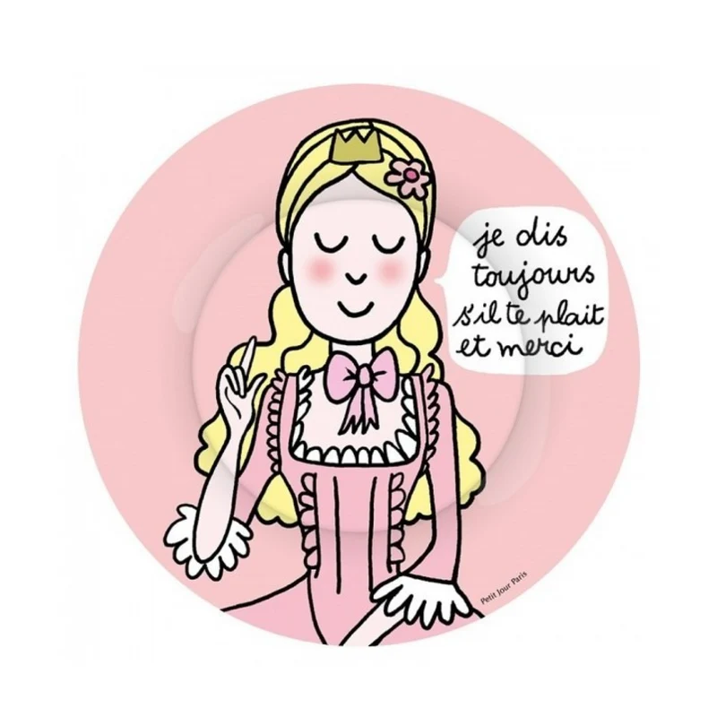 Petit Jour Assiette à dessert - Princesse