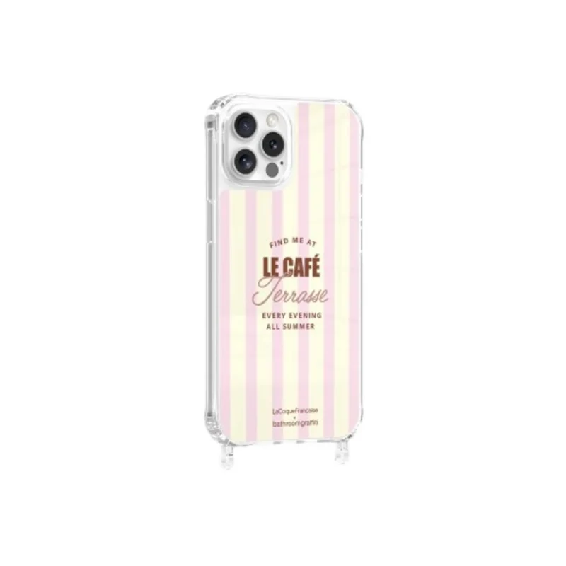 Coque Le Café Terasse La Coque Française x Bathroom Graffiti