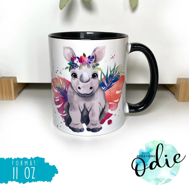 Tasse Rhinocéros