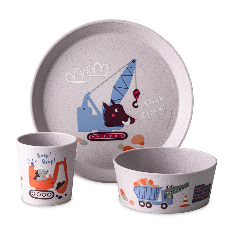 Kindergeschirr-Set CONNECT TRUCKS