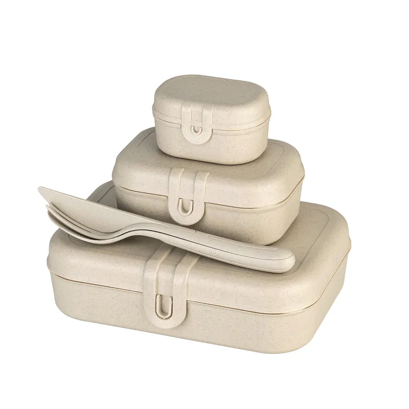 Lunchbox-Set + Besteck-Set PASCAL READY