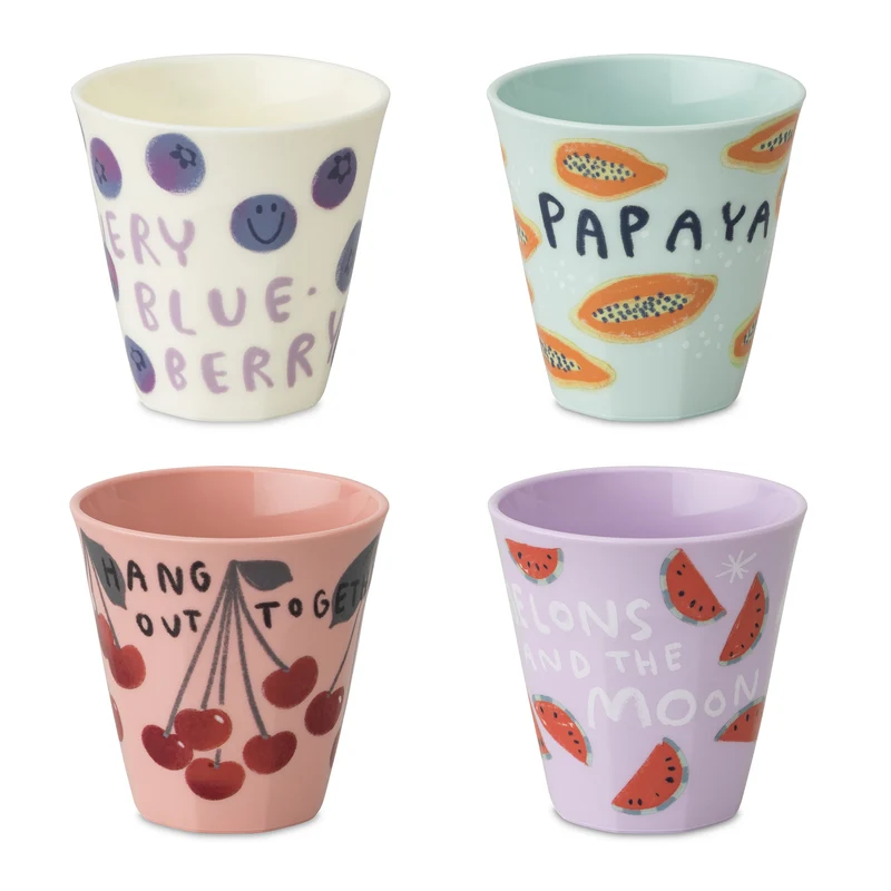 Becher-Set NORA CUP M JUICIES 4er-SET