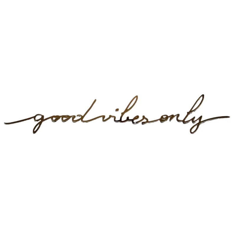 Décoration murale - Good vibes only