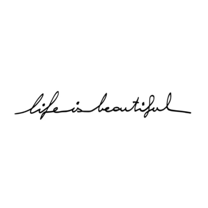 Décoration murale - Life is beautiful