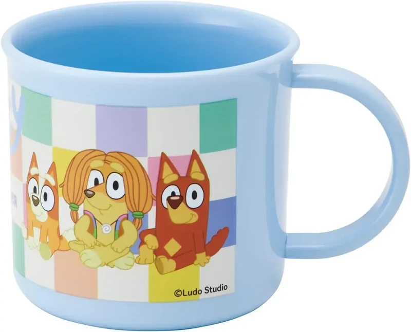 Skater KE4A Kids Plastic Lunch Cup 200 ml Bluey Dishwasher Safe