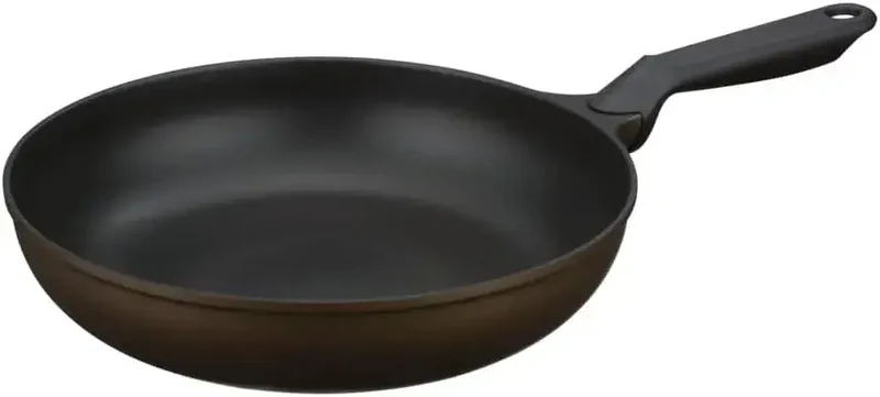 THERMOS Premium Coat Frying Pan 28 cm Brown-Gold Non-Stick 700g