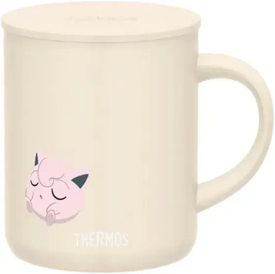 THERMOS Pokemon Vacuum Insulated Mug 350 ml Pudding Beige Cup