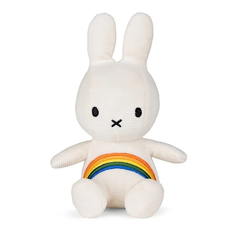 Doudou - Lapin Miffy Rainbow