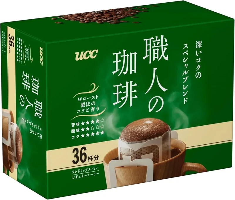 Shokunin Coffee One Drip Deep Rich Special Blend 36 Bags 425g