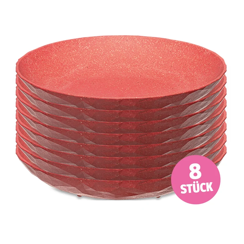 Tiefer Teller CLUB PLATE 220mm 8er-Set